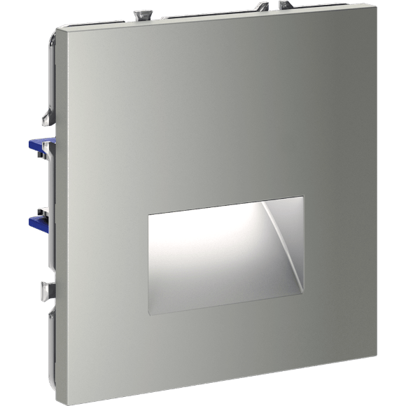 VLS070605 Подсветка светодиодная встраиваемая в подрозетник (без рамки) стального цвета VOLTUM S70, 3000 Кельвинов, 1 Ватт, 120 Градусов (сталь) VLS070605 Подсветка светодиодная встраиваемая в подрозетник (без рамки) стального цвета VOLTUM S70, 3000 Кельвинов, 1 Ватт, 120 Градусов (сталь)