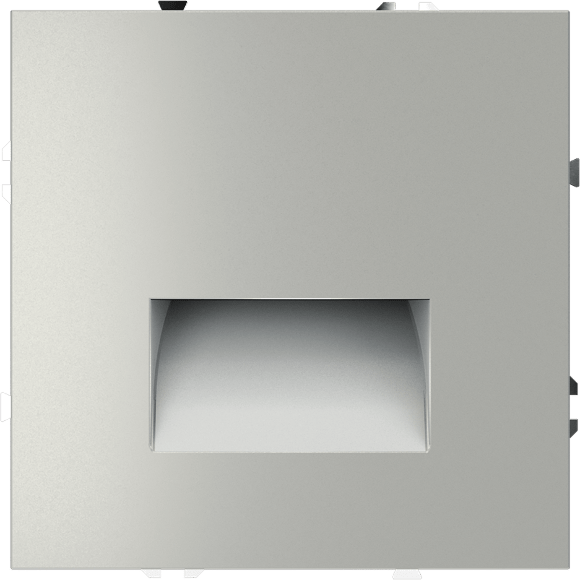 VLS070605 Подсветка светодиодная встраиваемая в подрозетник (без рамки) стального цвета VOLTUM S70, 3000 Кельвинов, 1 Ватт, 120 Градусов (сталь) VLS070605 Подсветка светодиодная встраиваемая в подрозетник (без рамки) стального цвета VOLTUM S70, 3000 Кельвинов, 1 Ватт, 120 Градусов (сталь)