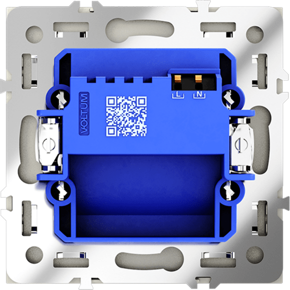 VLS070605 Подсветка светодиодная встраиваемая в подрозетник (без рамки) стального цвета VOLTUM S70, 3000 Кельвинов, 1 Ватт, 120 Градусов (сталь) VLS070605 Подсветка светодиодная встраиваемая в подрозетник (без рамки) стального цвета VOLTUM S70, 3000 Кельвинов, 1 Ватт, 120 Градусов (сталь)