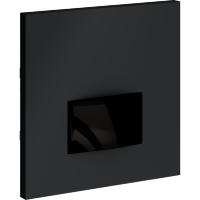 VLS002207 Накладка для датчика движения встраиваемого графитового цвета. Расстояние до 9 м, угол до 120°, мощность 500 Ватт VOLTUM S70 (графит)