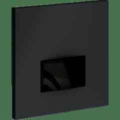 VLS002207 Накладка для датчика движения встраиваемого графитового цвета. Расстояние до 9 м, угол до 120°, мощность 500 Ватт VOLTUM S70 (графит)