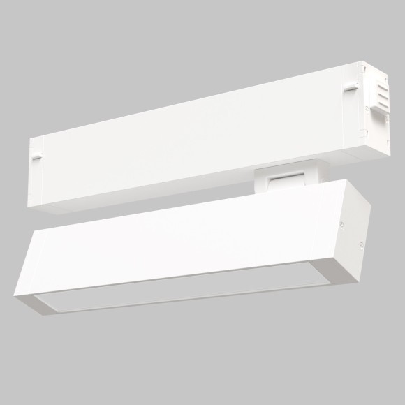 Светильник линейный рассеянного света поворотный для трековой системы SMART LINE 220В, 9Вт, Белый IL.0050.6001-9-WH