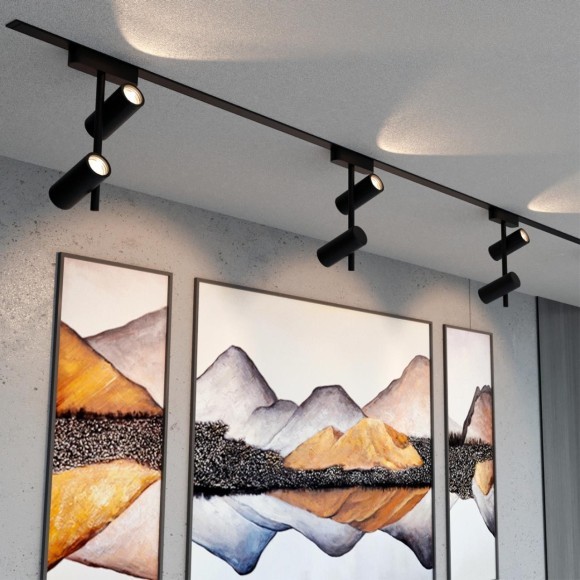 359106 Трековый магнитный светодиодный светильник Novotech SMAL 48V CRI90+ 4000К 1360Лм 24° 2*8W