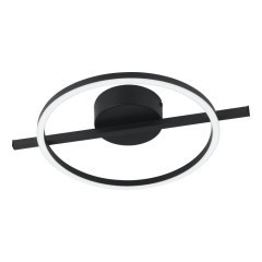 901113 AMANDOLO Светодиодный диммируемый потолочный светильник, 17Вт, 1900Лм, 2700-6500К, алюминий/сталь, черный/белый 901113 AMANDOLO Светодиодный диммируемый потолочный светильник, 17Вт, 1900Лм, 2700-6500К, алюминий/сталь, черный/белый