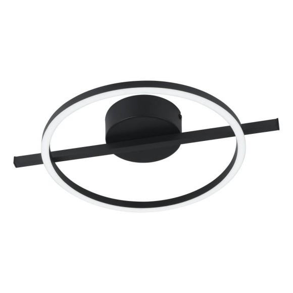 901113 AMANDOLO Светодиодный диммируемый потолочный светильник, 17Вт, 1900Лм, 2700-6500К, алюминий/сталь, черный/белый 901113 AMANDOLO Светодиодный диммируемый потолочный светильник, 17Вт, 1900Лм, 2700-6500К, алюминий/сталь, черный/белый