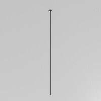 Maytoni ARITY TRX234-V-1.5B Шинопровод с резьбой, вертикальный черный круглый, высота 153 см, диаметр 1.3 см