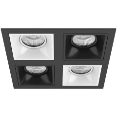 Встраиваемый светильник Lightstar D54706070607 Domino под лампы 4xGU5.3 200W