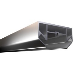 Профиль 3м (только прямой!) для гарпунного нат. потолка Crystal Lux CLT 0.212 05 3000 AL