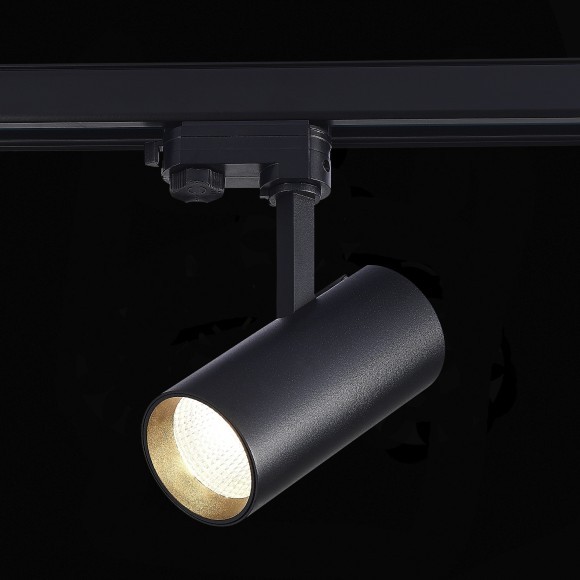ST661.446.20 Св-к трек. Черный LED 1*20W 4000K 1 600Lm Ra90 38° IP20 L150xW70xH202 165-265V Трехфазная трековая система ST661.446.20 Св-к трек. Черный LED 1*20W 4000K 1 600Lm Ra90 38° IP20 L150xW70xH202 165-265V Трехфазная трековая система