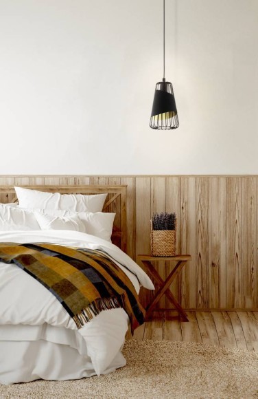 49447 EGLO AUSTELL Подвесной светильник с 1 лампой E27, 60Вт, винтаж, ткань/сталь, черный/золотой 49447 EGLO AUSTELL Подвесной светильник с 1 лампой E27, 60Вт, винтаж, ткань/сталь, черный/золотой