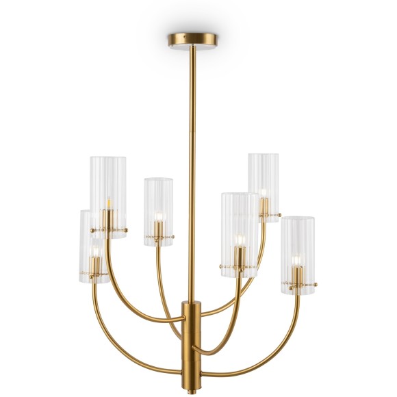 Люстра на штанге Maytoni MOD223PL-06BS Arco под лампы 6xG9 40W