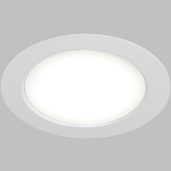 DK3049-WH Встраиваемый светильник, IP 20, 7Вт, LED, белый, пластик