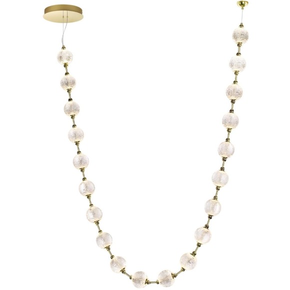 Подвесной дизайнерский светильник Odeon Light LED 80W 4000K 4400Лм CRYSTAL 5008/80L