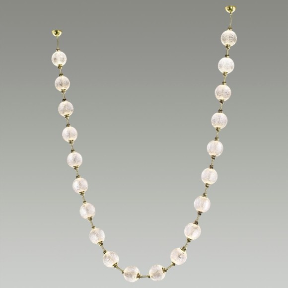 Подвесной дизайнерский светильник Odeon Light LED 80W 4000K 4400Лм CRYSTAL 5008/80L