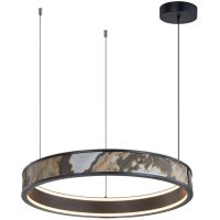 4598-1P, подвесная люстра, D590xH300/1500, LEDx40W, 440LM, 4000K, CRI>90, included