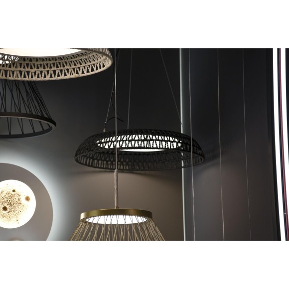 4752-5P, Подвесная люстра, D500xH200/1300, LEDx20W, 1200LM, 3000K, included