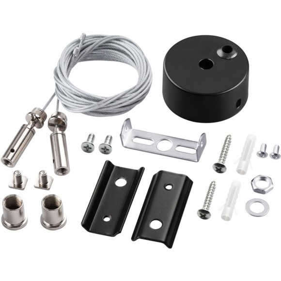 135316 Подвесной комплект (2 троса, 2 крепления, 2 чаши к потолку + шурупы и болты) Novotech VECTOR 135316 Подвесной комплект (2 троса, 2 крепления, 2 чаши к потолку + шурупы и болты) Novotech VECTOR