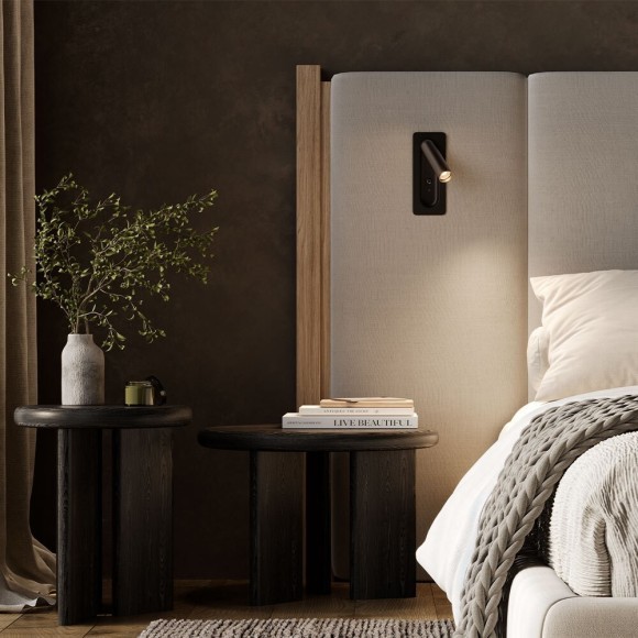 MOD495WL-L3B3K Настенный встраиваемый светодиодный светильник (бра) Maytoni Axiom 3Вт 3000К 200Лм CRI90 25°