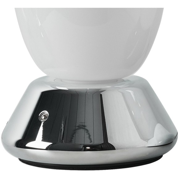 Настольная лампа диммируемая 10W 3000K матовый/хром Uovo III Lightstar 807914