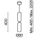 Подвесной светильник Maytoni MOD177PL-01B