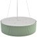 8326/5 Светильник с 2 креплениям, потолочный или подвесной, тканевый плафон 50см зеленого цвета E27 5x60W 220V Lumion GOFERA