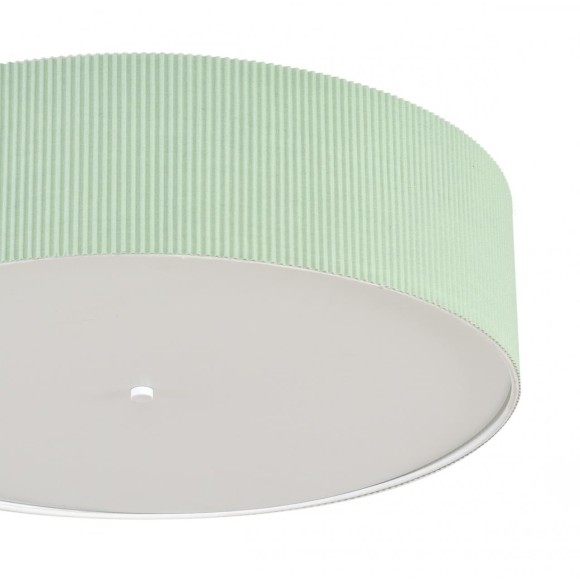 8326/5 Светильник с 2 креплениям, потолочный или подвесной, тканевый плафон 50см зеленого цвета E27 5x60W 220V Lumion GOFERA