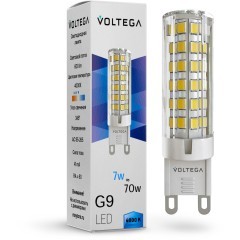 Voltega 7188 Светодиодная лампа Simple Capsule G9 7Вт 700Лм 4000K CRI80 345° IP20 220V