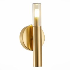 SL1236.201.01 Бра ST-Luce Золотистый/Коньячный, Золотистый G9 1*5W SL1236.201.01 Бра ST-Luce Золотистый/Коньячный, Золотистый G9 1*5W