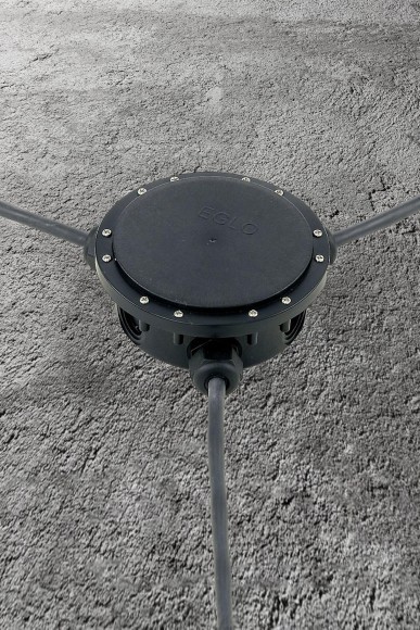 91206 Коробка на 2 соединения (1 вход  2 выхода), IP68, ?155, пластик, черный, водонепроницаемая