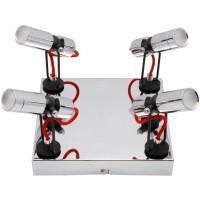 Спот потолочный Lussole LSP-9925 ROME IP21 светодиодный 4xLED 20W