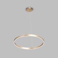 DK6272-SG Светильник подвесной золотое кольцо с переключателем цветовой температуры Denkirs 40 Вт 3000–4000К