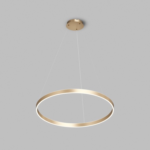 DK6272-SG Светильник подвесной золотое кольцо с переключателем цветовой температуры Denkirs 40 Вт 3000–4000К