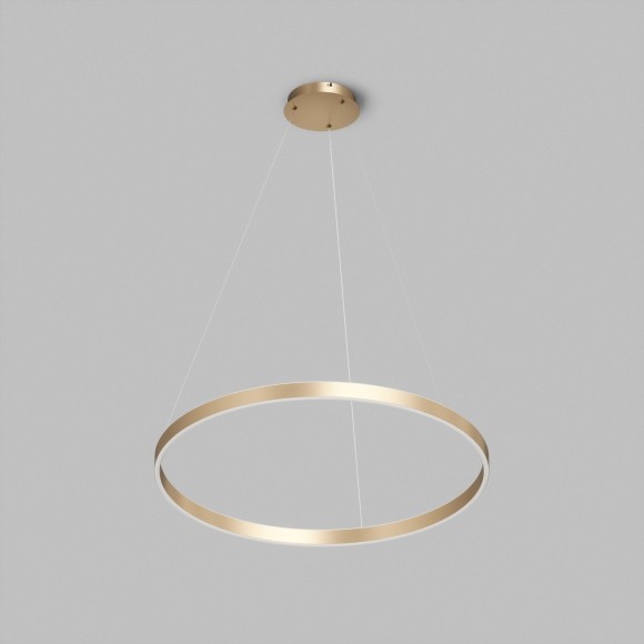 DK6272-SG Светильник подвесной золотое кольцо с переключателем цветовой температуры Denkirs 40 Вт 3000–4000К