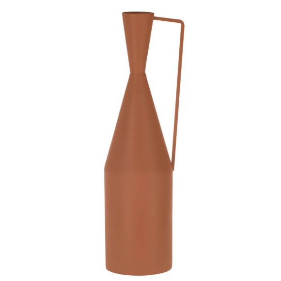 421142 MIOUSKI Декоративная ваза, сталь, коричневый, H505