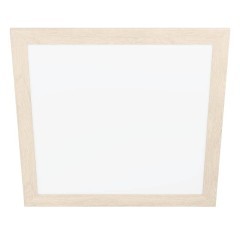 99472 PIGLIONASS PIGLIONASSO Потолочный светильник светодиодный, 32Вт, 4700Лм, 4000K, L645 B645 H55, пластик/дерево, белый/коричневый