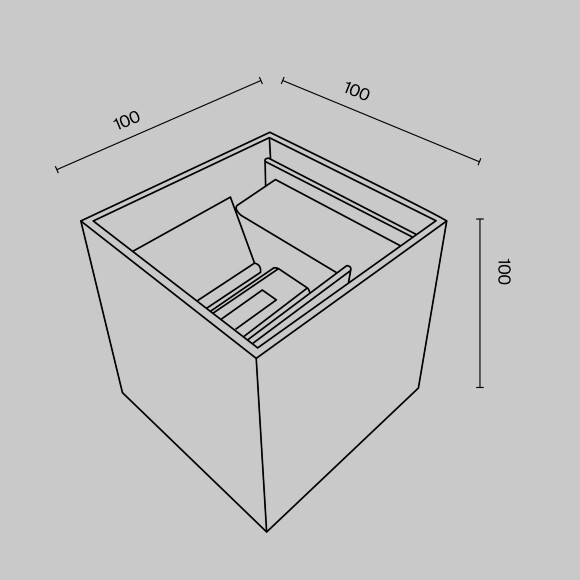 Архитектурная подсветка Outdoor O572WL-L6B Архитектурная подсветка Outdoor O572WL-L6B