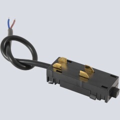 Crystal Lux CLT 0.205 02 L2000 BL 1408/114 Ввод питания для треков (шинопроводов) серии Space 220V, черный, длина 50см Crystal Lux CLT 0.205 02 L2000 BL 1408/114 Ввод питания для треков (шинопроводов) серии Space 220V, черный, длина 50см