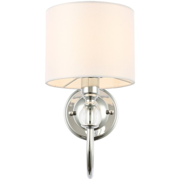 SLE111101-01 Светильник настенный Хром/Белый E14 1*40W LINNA