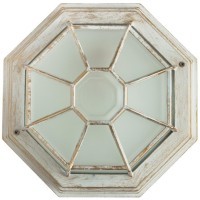 Настенно-потолочный светильник Arte Lamp A3121PF-1WG PEGASUS IP44 под лампу 1xE27 60W