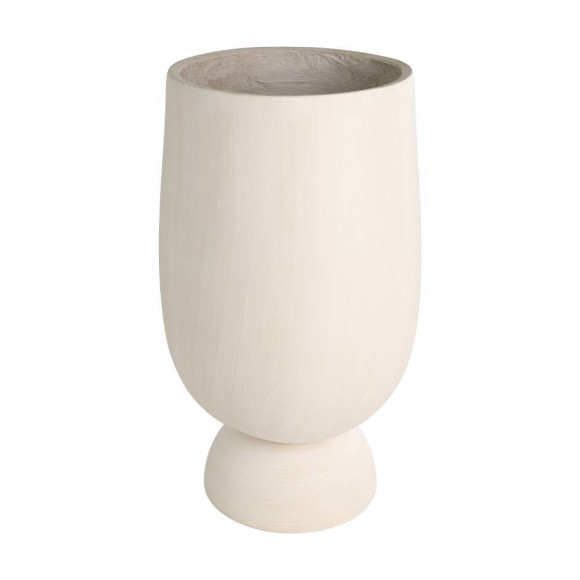 428199 KILMIHIL Кашпо с пластиковой арматурой H600 кремовый скандинавский