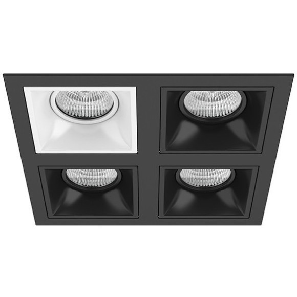 Встраиваемый светильник Lightstar D54706070707 Domino под лампы 4xGU5.3 200W