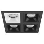 Встраиваемый светильник Lightstar D54706070707 Domino под лампы 4xGU5.3 200W