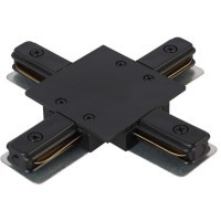 Х-соединитель для встр. в ГКЛ однофазного шинопровода Crystal Lux CLT 0.2211 04 BL