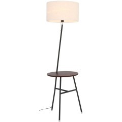 SLE302.415.01 Торшер ST-Luce Черный, Коричневый/Бежевый E27 1*40W MENOLA