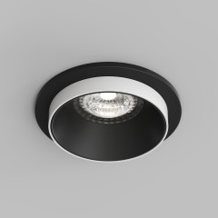 DK2400-BK Встраиваемый светильник, IP 20, 50 Вт, GU10, черный, алюминий DK2400-BK Встраиваемый светильник, IP 20, 50 Вт, GU10, черный, алюминий