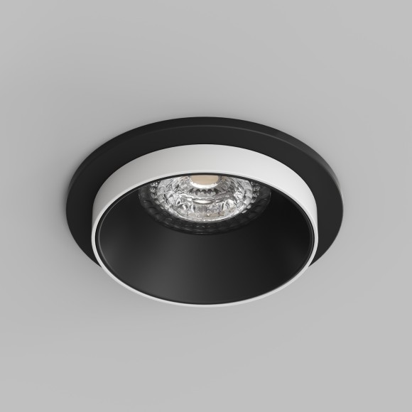 DK2400-BK Встраиваемый светильник, IP 20, 50 Вт, GU10, черный, алюминий DK2400-BK Встраиваемый светильник, IP 20, 50 Вт, GU10, черный, алюминий