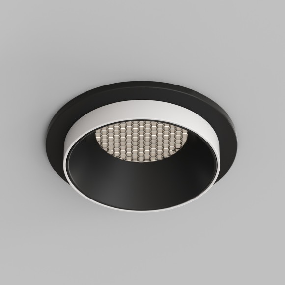DK2400-BK Встраиваемый светильник, IP 20, 50 Вт, GU10, черный, алюминий DK2400-BK Встраиваемый светильник, IP 20, 50 Вт, GU10, черный, алюминий
