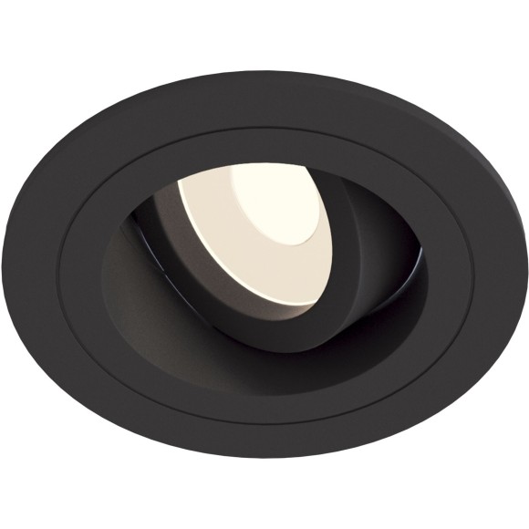 Встраиваемый светильник Maytoni DL025-2-01B Atom под лампу 1xGU10 50W