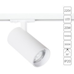 Трековый светильник Arte Lamp BENE A1937PL-1WH Трековый светильник Arte Lamp BENE A1937PL-1WH