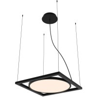 4637-1P, подвес, L460xW460xH500/1500, LEDx30W, 2625LM, 4000K, IP20, included